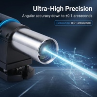 Autocollimateur électronique ZhongJi 10m, précision 1 arconde, appareil de mesure portable pour alignement, garantie 1 an