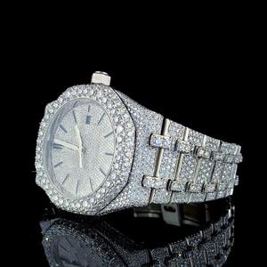 Hot Selling Fully <b>Iced</b> <b>Out</b> Mossinate Moissanite Diamond <b>Watch</b> for Birthday and Anniversary Gifts Available at Good Price - Product Image 3