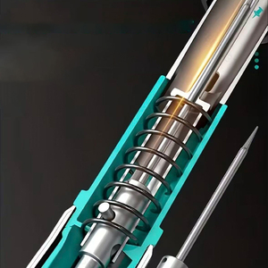 Pistola de Clavos <span class=keywords><strong>Manual</strong></span> de Doble Propósito, Universal para Clavos Grandes y Pequeños, con Abrazadera de una Pieza, Grado Industrial y para Bricolaje, Clavadora para Concreto - Product Image 6