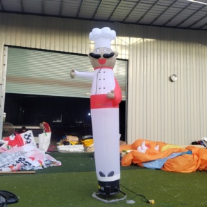 Tube d'air de bienvenue personnalisé pour les danseurs du ciel docteur agitant le chef clown le dessin animé danseur d'air gonflable pour la publicité - Product Image 1