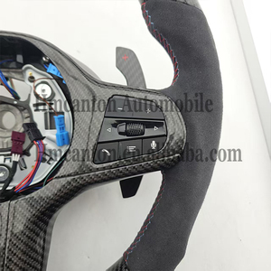 Nuevo Producto, Volante Deportivo de Fibra de Carbono y Alcántara con LED para BMW Serie G, M3 G20 G30 G80 M4 G82 M5 CS - Product Image 3
