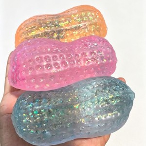 Caramelo Blandito de Maltosa y Cacahuete Colorido, Juguete Antiestrés de TPE/Silicona de Rebote Lento, Unisex, Superventas - Product Image 6