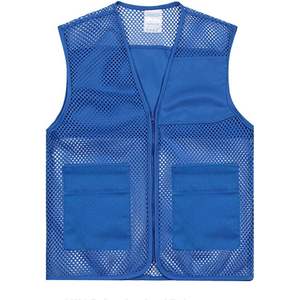 Toptie เสื้อกั๊กตาข่ายอาสาสมัครสำหรับผู้ใหญ่เสื้อกั๊กทีมซูเปอร์มาร์เก็ตพร้อมกระเป๋าชุดยูนิฟอร์ม5ชิ้น - Product Image 5