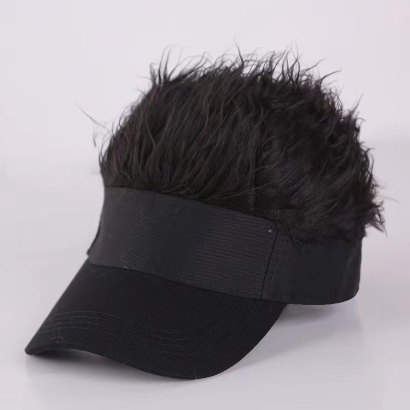 #3 Sombrero negro + pelo negro