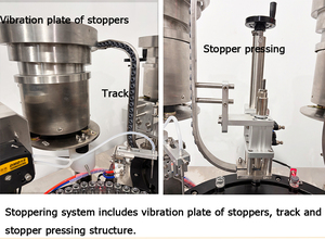 Desktop 1ml 2ml Glass Vial Filling <strong>Stopper</strong> Capping Machine,Automatic Glass <strong>Bottle</strong> Filling <strong>Stopper</strong> Capping Machine - Product Image 4