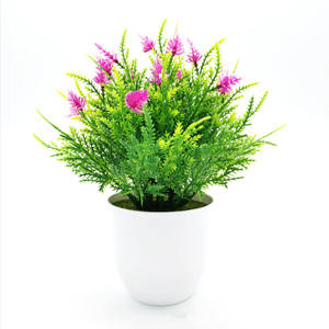 Plantes artificielles <span class=keywords><strong>en</strong></span> bonsaï vert très vendues, petit pin, décoration artistique pour la maison/le jardin/le bureau - Product Image 1