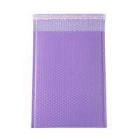 Magnifiques enveloppes à bulles en aluminium rouge, durables et protectrices pour l'emballage de vêtements, chaussures, accessoires et articles de première nécessité