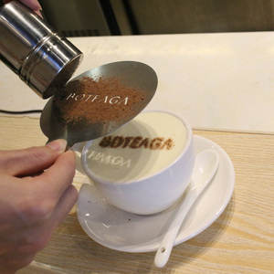 Koffie Barista Gereedschap Metalen Melkschuim Versieren Diy <span class=keywords><strong>Latte</strong></span> <span class=keywords><strong>Art</strong></span> Roestvrij Staal Koffie Stencils Mal Set - Product Image 6