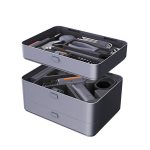 Kit de Taladro TTLTES 21V Inalámbrico Portátil X3-Abc, Caja de Herramientas para Almacenamiento en el Hogar, Ferretería Doméstica - Product Image 6