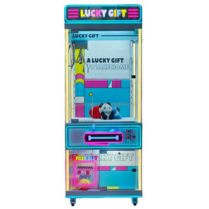 대형 상업용 및 미니 금속 목재 인형 뽑기 게임기 동전 작동식 크레인 게임 장난감 봉제 인형 경품 자동판매기 - Product Image 2