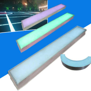 Luces <span class=keywords><strong>LED</strong></span> subterráneas Line Dance <span class=keywords><strong>Tira</strong></span> larga Iluminación <span class=keywords><strong>empotrada</strong></span> en el <span class=keywords><strong>suelo</strong></span> de acero inoxidable Barra cuadrada Lámpara de ladrillo translúcido - Product Image 6