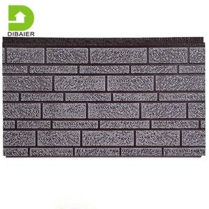 Panel sándwich de PU metálico decorativo-Uso en paredes exteriores, espuma de <span class=keywords><strong>poliuretano</strong></span> resistente al fuego, <span class=keywords><strong>precio</strong></span> por <span class=keywords><strong>metro</strong></span> <span class=keywords><strong>cuadrado</strong></span> - Product Image 5