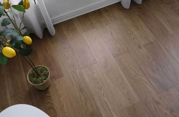 Plancher de verrouillage du bois dur DR019