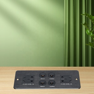 Nouveau design barrette d'alimentation électrique cc murale connecteur télé réseau 220 V avec prise chinoise - Product Image 6