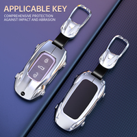 Nouvelle Coque de Clé de Voiture Tendance en Alliage de Zinc pour Geely Boyue Xingyue Borui Emgrand GL GS Binray Binye Haoyue – Protection de Clé à Distance