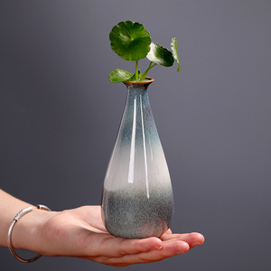 Nouveau style moderne en marbre <span class=keywords><strong>de</strong></span> luxe floreros Chine <span class=keywords><strong>Poterie</strong></span> Mini Petits Vases À Fleurs Vase En Céramique <span class=keywords><strong>De</strong></span> Style Rétro Chinois Traditionnel - Product Image 6