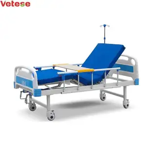 調節可能な病院用ダブルクランク手動医療ベッド
