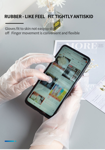 Fabricant de gants en pvc en vinyle transparent jetable de qualité alimentaire sans poudre - Product Image 3