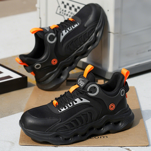 أفضل جودة من الفولاذ للرجال في الهواء الطلق ، أحذية السلامة الرياضية خفيفة الوزن أحذية السلامة في العمل - Product Image 3