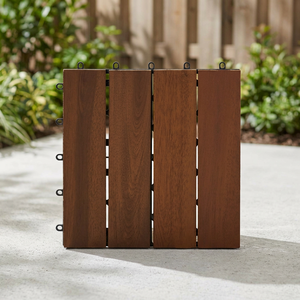 Vente Flash : Carrelage en Bois d'Acacia HPW-04 pour Balcon et Extérieur, Texture Bois Massif, Utilisation Intérieure et Extérieure, Direct Vietnam - Product Image 1