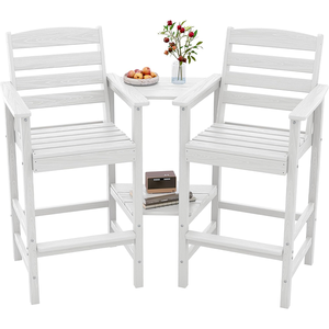 Quality Assure Chaises de jardin Adirondack pliantes modernes et imperméables personnalisées en HDPE pour parc et cour - Product Image 1