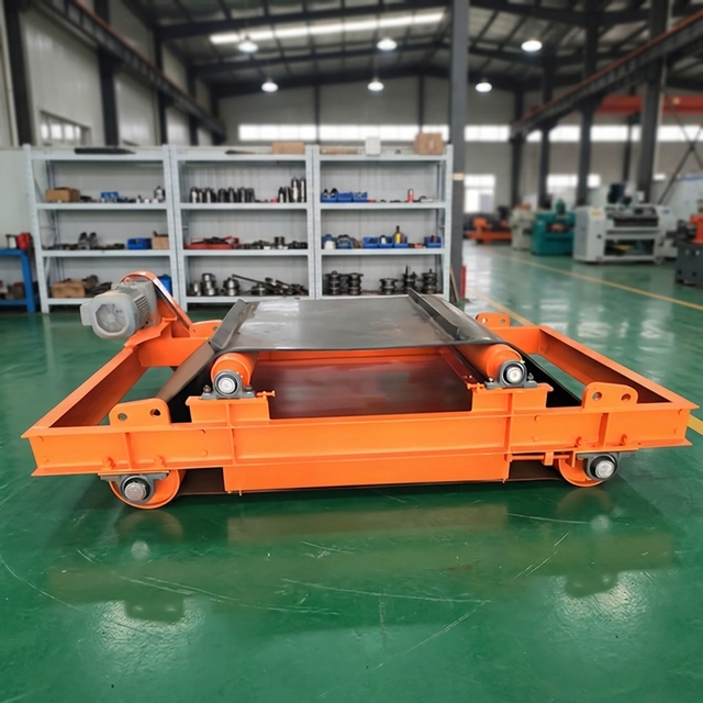 Industrial Grade Crossbelt Magnetic Separator with High Rigidity Bearing for Chemical Powder Purification Metal Extraction Use