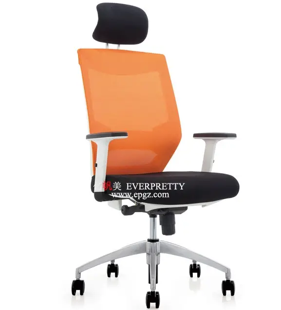 Standart Modern tasarım ofis mobilyaları yüksekliği ayarlanabilir örgü kapak tek sandalye tekerlekler ve kol dayama ile