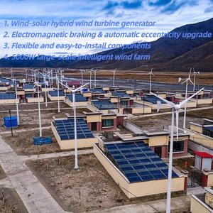 Générateur éolien à axe vertical, énergie éolienne d'urgence pour hôpital, système fiable de 5 kW pour l'alimentation de secours des hôpitaux - Product Image 2