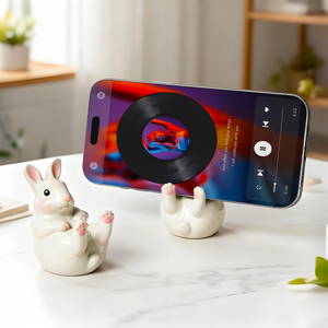 <span class=keywords><strong>Molde</strong></span> para Soporte de Celular con Diseño de Conejo de <span class=keywords><strong>Pascua</strong></span> DM1307, <span class=keywords><strong>Molde</strong></span> de Silicona para Manualidades con Resina, Soporte para Teléfono con Diseño de Anime para Decoración de Escritorio - Product Image 4
