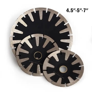 Disco de corte cóncavo de diamante con segmento en T de 4 1/2~7 pulgadas para <span class=keywords><strong>recortes</strong></span> de fregaderos de granito - Product Image 2