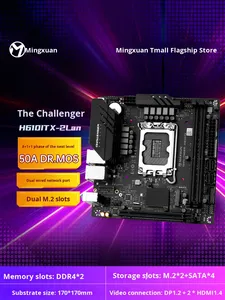 Maxsun Challenger H610 D4/D5 ATX Double Channel <b>DDR4</b>/DDR5 New <b>Memory</b> 1P/2P AGP 2X Desktop Computer Office Motherboard Double Mem - Product Image 2