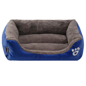Large plastic dog bed with cushion Clearance