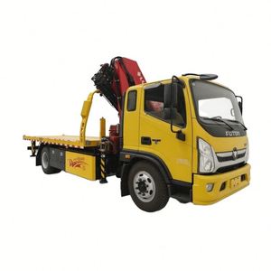 Grúa de Plataforma Foton con Brazo Plegable Hongchang Tianma 6.3T, Camión de Rescate de Emergencia para Carreteras - Product Image 1