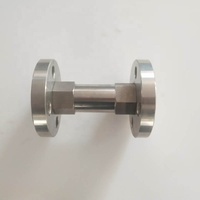 Vanne à boisseau sphérique forgée en acier inoxydable haute pression PN500, raccord soudé, commande manuelle hydraulique, 3 voies (port en L / port en T)