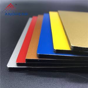 Panneau composite en aluminium ignifuge antistatique haute résistance à la corrosion série 2000 porte coulissante extérieure extérieure - Product Image 2