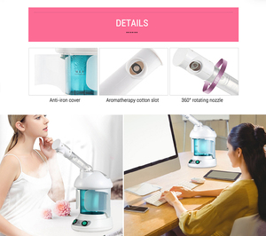 Appareil de soin du visage portable KSKIN Professional Electric Ionic Nano Hydration, machine à vapeur pour nettoyage en profondeur à domicile - Product Image 3