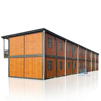 Casa Prefabbricata in Container a Uno o Due Piani con Struttura a Bullone per Rapida Installazione in Loco