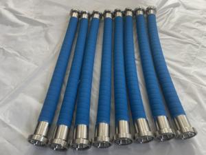 خرطوم مصنع الجعة المطاطي عالي الضغط من الدرجة الغذائية للاستخدام الصناعي للحليب الدهني وشفط المياه الصالحة للشرب والتسليم - Product Image 3