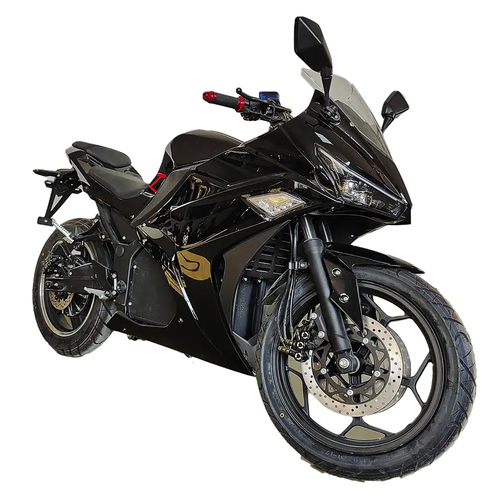 3000W Venta al por mayor Motocicleta eléctrica de alta velocidad 80 km/h Racing Dirt Electric Bike Motocicleta Moto Electrica con largo alcance