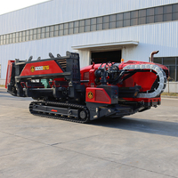 Machines de forage directionnel horizontal à faibles émissions Goodeng Machine G40, 18T, équipement de forage HDD, moteur EU 5 pour la pose de câbles