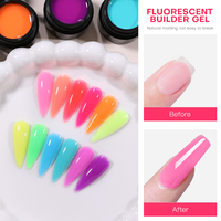 Fournitures professionnelles pour nail art : Gel de construction souple pour extensions d'ongles, sans TPO, sans HEMA, végétalien, vernis gel UV en gros