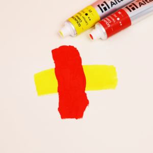 Nouveau produit en gros, peinture <span class=keywords><strong>gouache</strong></span> de qualité supérieure, non toxique, 18 couleurs, tube en aluminium-plastique - Product Image 4