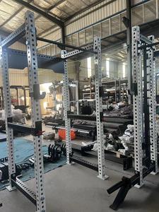 Attrezzatura sportiva commerciale di qualità Premium Fitness Trainer Power Cage completo <span class=keywords><strong>Rack</strong></span> con Logo gratuito di personalizzazione - Product Image 3