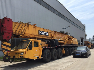 รถเครนเคลื่อนที่ขนาดใหญ่ 160 ตัน ยี่ห้อ Kato รุ่น NK1600E ผลิตในญี่ปุ่น รถเครนบรรทุกมือสอง  ที่เซี่ยงไฮ้ รุ่น NK1600E - Product Image 2