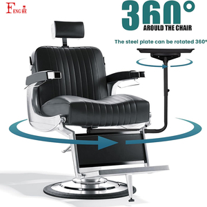 Vente en gros 360 °   Plateau métallique rotatif pour salon, fixé à la chaise, plateau à outils réglable pour chaise de barbier, pour la coloration des cheveux - Product Image 5