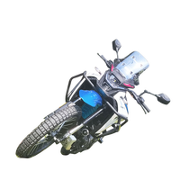 Kit de protection complet pour moto d'aventure en acier au carbone robuste, barre de protection noire neuve pour 450MT, pare-chocs intégral