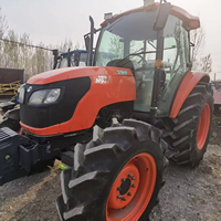 Penjualan Langsung Pabrik: Traktor Pertanian Bekas Kubota M954 95hp, 4WD, dengan Kabin dan AC Baru.