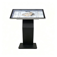 Écran LCD 65 pouces, borne interactive d'information Android tout-en-un, borne de consultation tactile