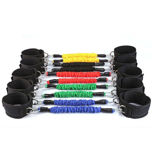 Cao su cao su mắt cá chân Cuff ống-hip glute chân Butt đào tạo Resistance Bands, số <span class=keywords><strong>l</strong></span>ượng <span class=keywords><strong>l</strong></span>ớn bán buôn Workout dây đai - Product Image 5