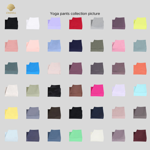 42 S-XXXL di colore pronto per la spedizione 75% Nylon 25% Spandex vita alta sopra la lunghezza della caviglia <span class=keywords><strong>Sport</strong></span> senza prima linea indossare Legging Yoga - Product Image 3